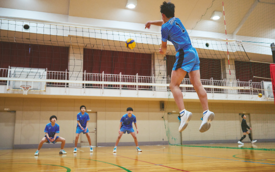 男子バレーボール部のイメージ