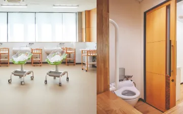 母子・在宅看護実習室の写真